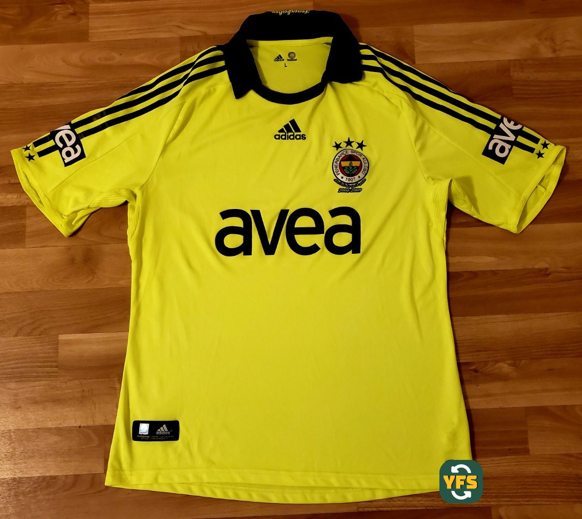 Fenerbahce 2008-2009 Away Store Version Adidas - YourFootballShirt - Photo 1