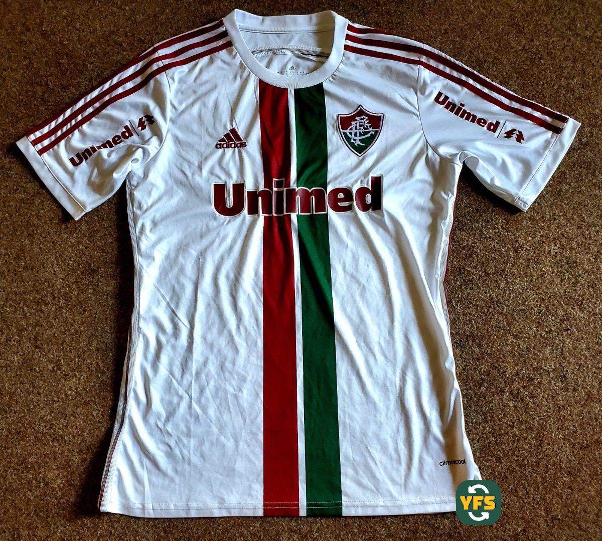 Fluminense 2014-2015 Away Store Version Adidas - YourFootballShirt - Photo 1