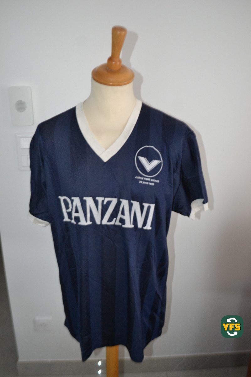 Girondins de Bordeaux 1992-1993 Home Match Worn generic - YourFootballShirt - Photo 1