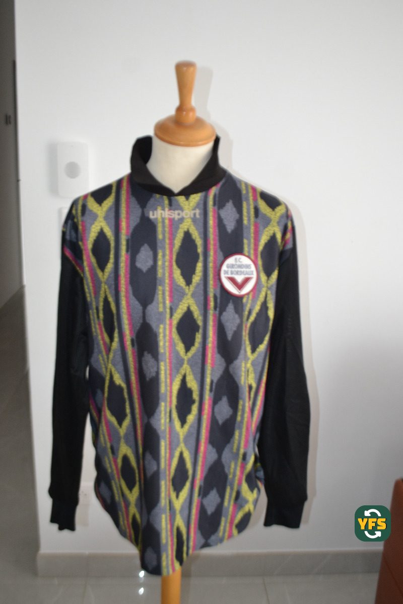 Girondins de Bordeaux 1995-1996 Goalkeeper Match Worn Uhlsport - YourFootballShirt - Photo 1