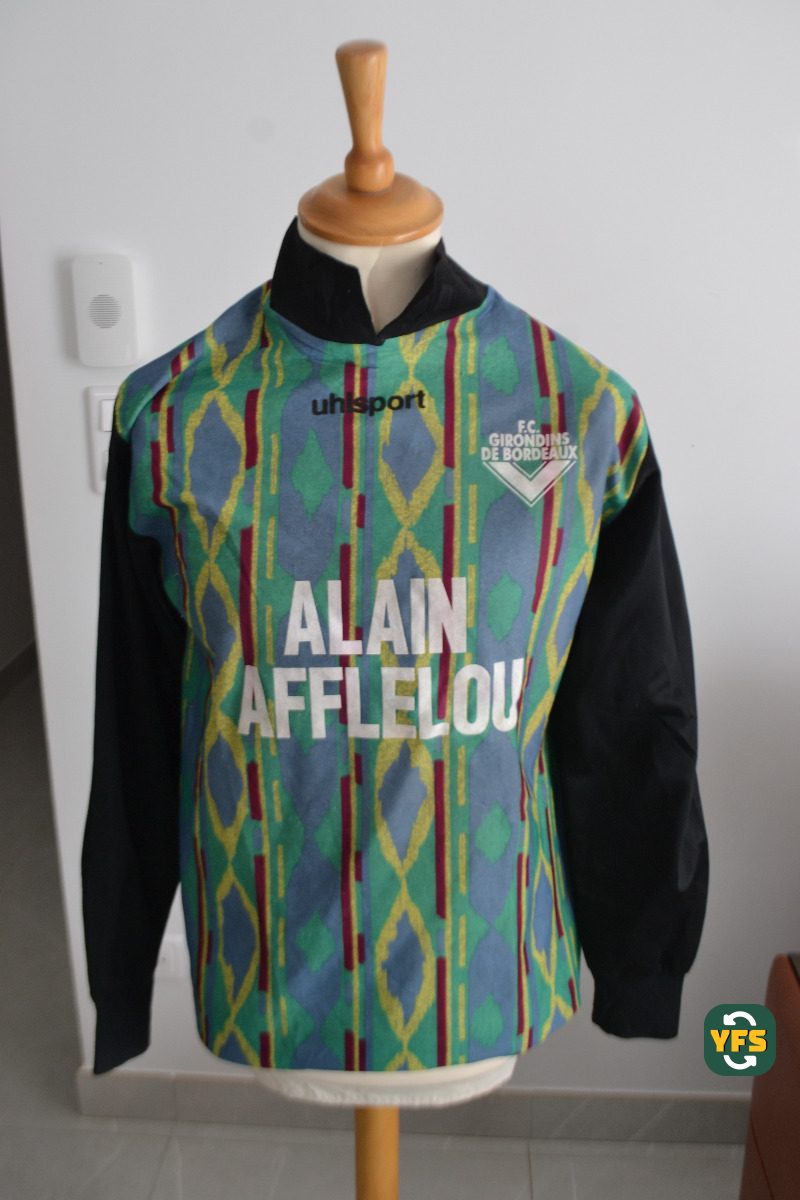 Girondins de Bordeaux 1995-1996 Goalkeeper Match Worn Uhlsport - YourFootballShirt - Photo 1