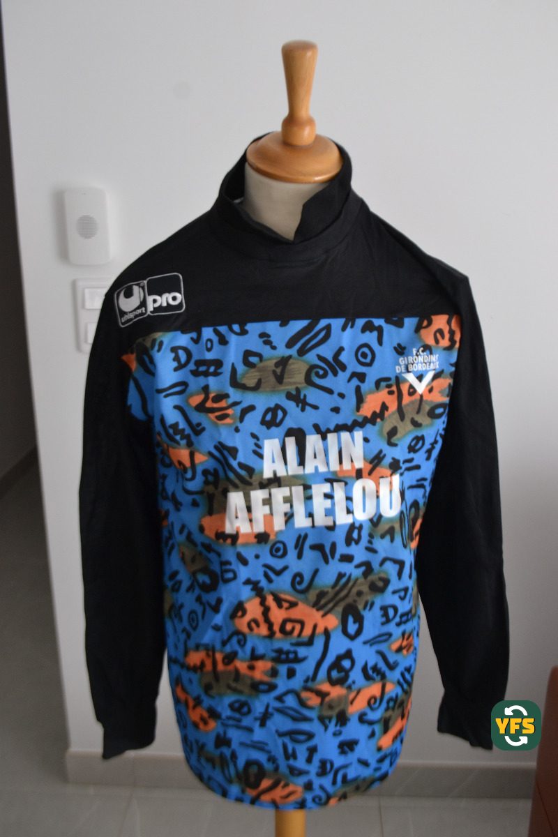 Girondins de Bordeaux 1995-1996 Goalkeeper Match Worn Uhlsport - YourFootballShirt - Photo 1