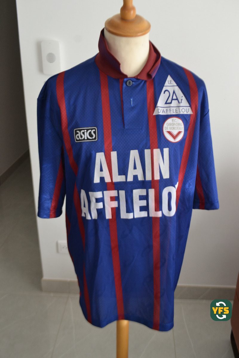 Girondins de Bordeaux 1995-1996 Training Match Worn Uhlsport - YourFootballShirt - Photo 1