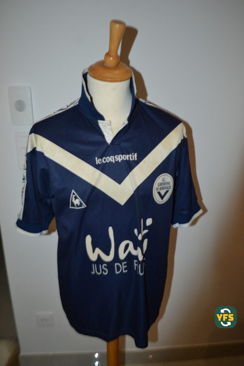 Girondins de Bordeaux 1996-1997 Home Issued Le Coq Sportif - YourFootballShirt - Photo 1