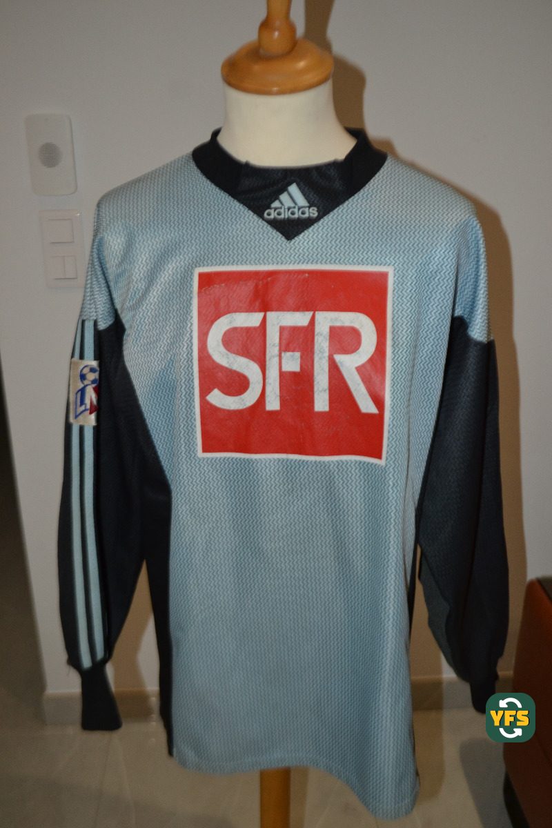 Girondins de Bordeaux 1997-1998 Goalkeeper Match Worn Adidas - YourFootballShirt - Photo 1