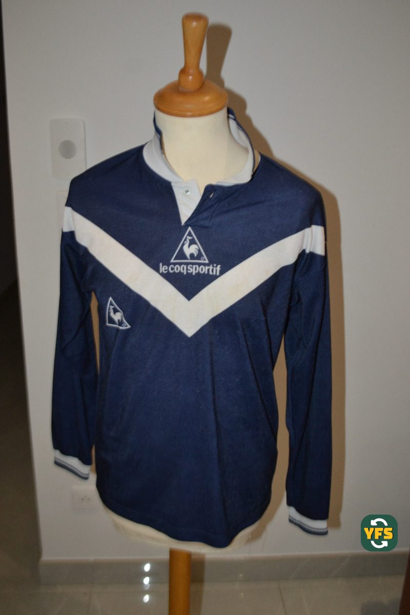 Girondins de Bordeaux 1997-1998 Home Match Worn Le Coq Sportif - YourFootballShirt - Photo 1