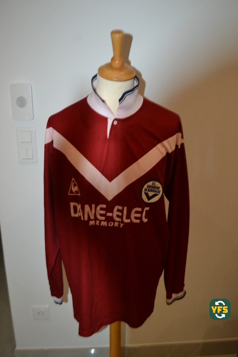 Girondins de Bordeaux 1998-1999 Third Match Worn Le Coq Sportif - YourFootballShirt - Photo 1