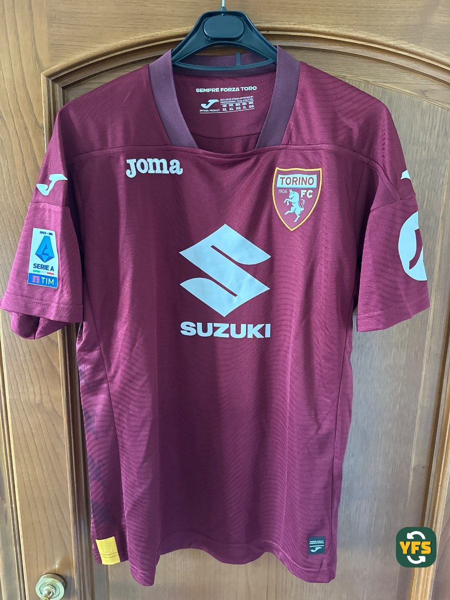 Torino 2023-2024 Home Store Version Joma - YourFootballShirt - Photo 1
