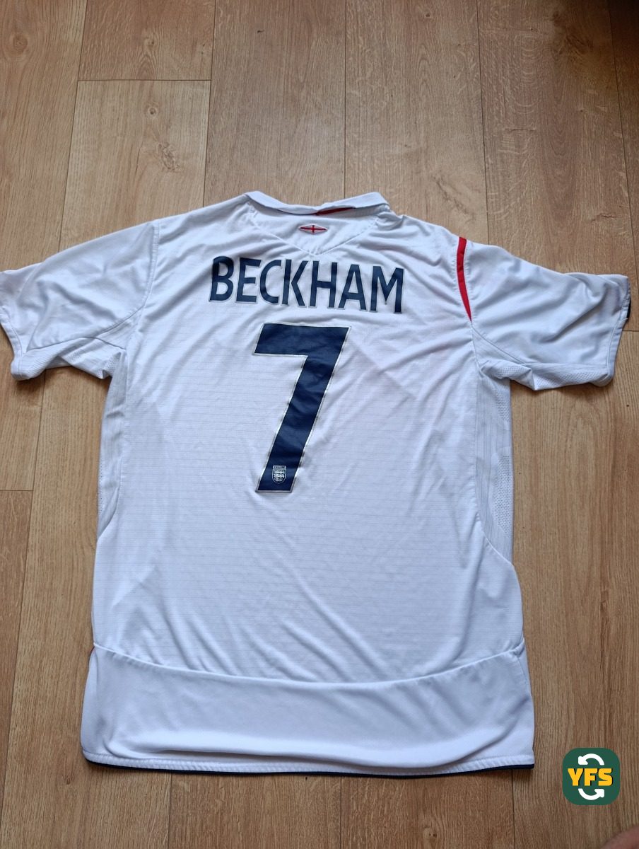 England 2005-2006 Home Beckham #7
