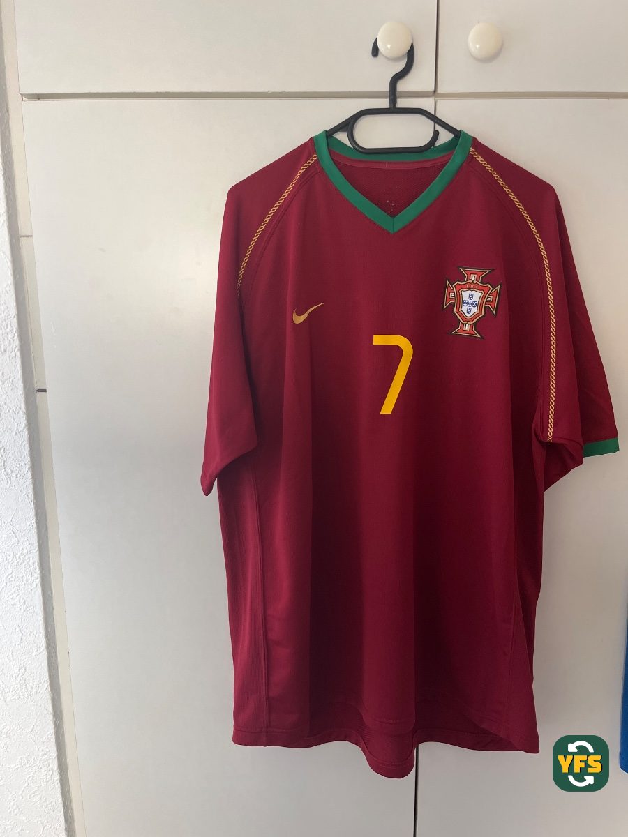 Portugal 2006-2007 Home Luis Figo #7