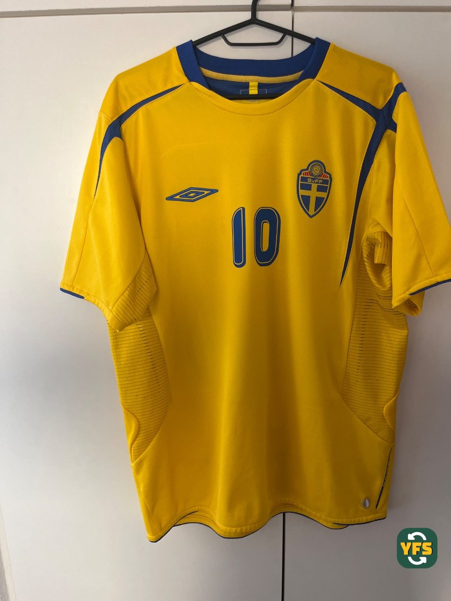 Sweden 2006-2007 Home Zlatan Ibrahimović #10
