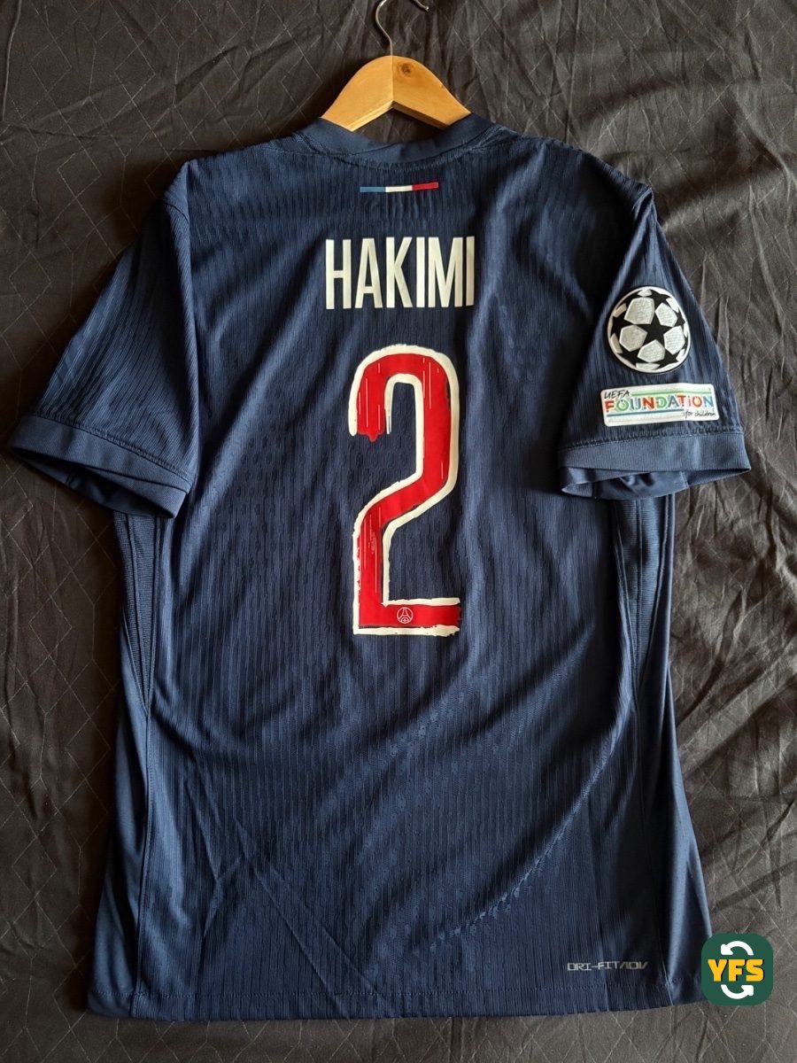PSG 2024-2025 Home Pro Version Nike Hakimi - YourFootballShirt - Photo 1