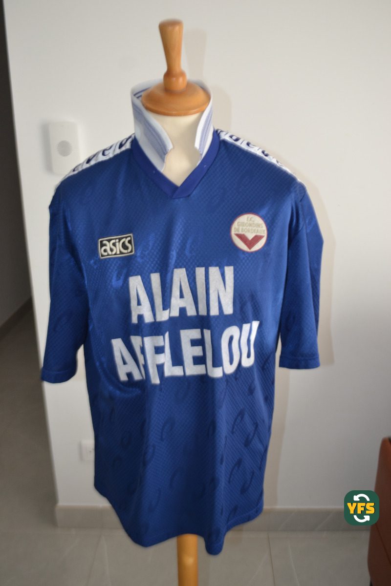 Girondins de Bordeaux 1995-1996 Training Match Worn Uhlsport - YourFootballShirt - Photo 1