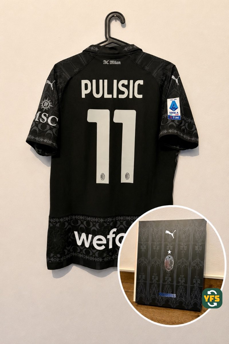 Milan AC 2023-2024 Special edition Pro Version Puma Christian Pulisic - YourFootballShirt - Photo 1