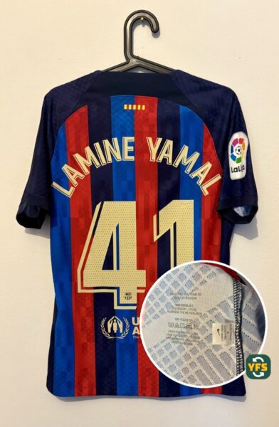 FC Barcelona 2022-2023 Home Lamine Yamal #41