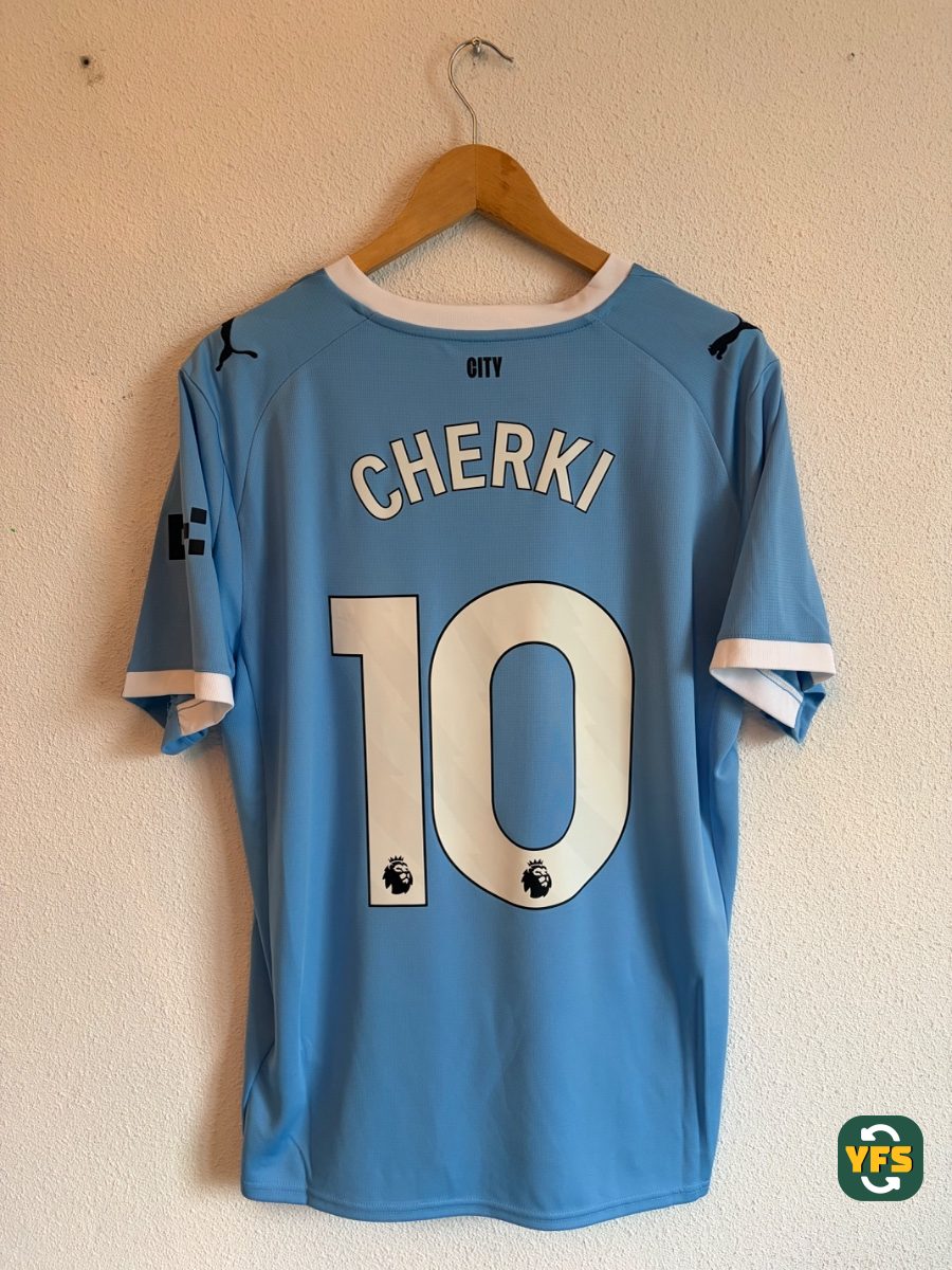 Manchester City 2025-2026 Home Store Version Puma cherki - YourFootballShirt - Photo 1