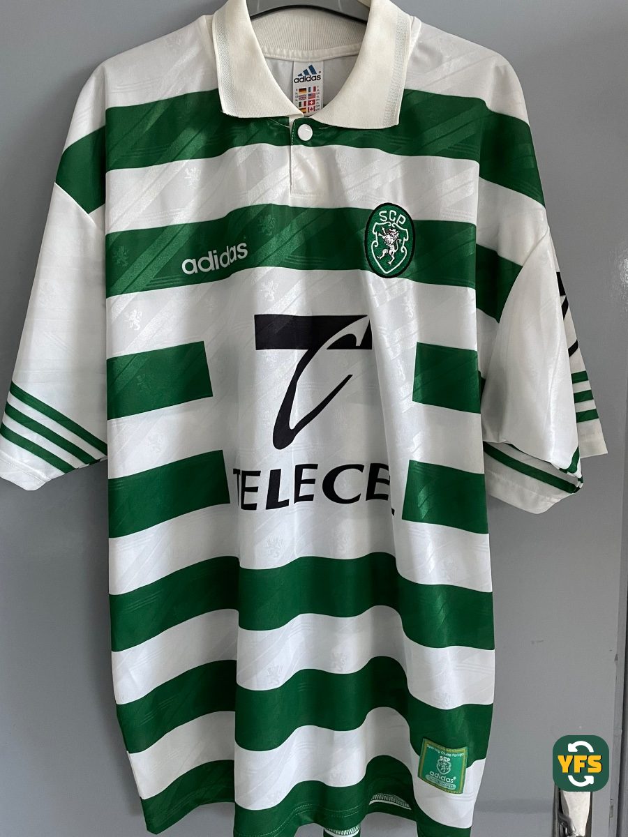 Sporting Clube Portugal 1996-1997 Home Store Version Adidas - YourFootballShirt