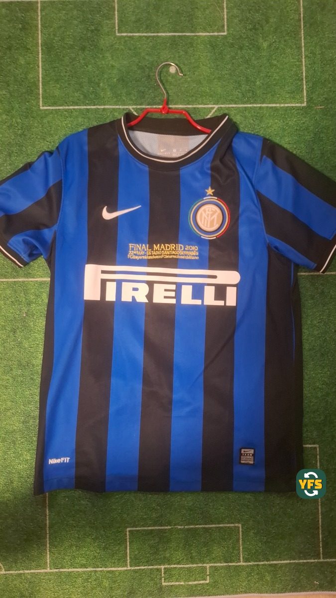 Inter Milan 2009-2010 Home Nike Eto'o - YourFootballShirt - Photo 1