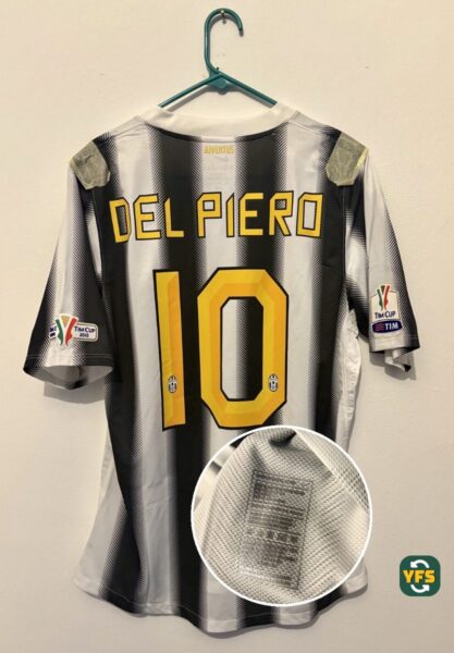 Juventus Turin 2011-2012 Home Alessandro Del Piero #10