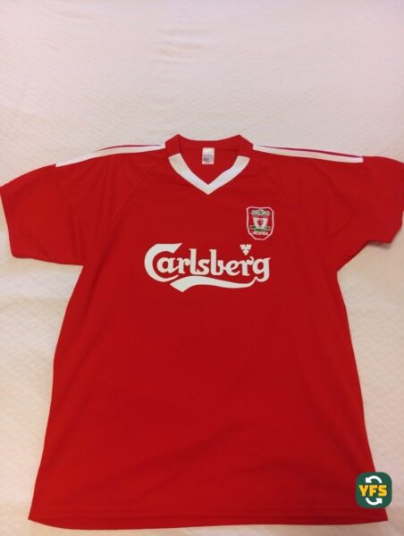 Liverpool 1996-1997 Home Gerrard #8