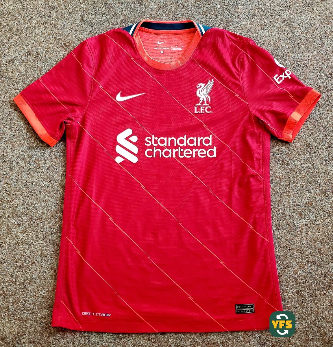 Liverpool 2021-2022 Home Pro Version Nike - YourFootballShirt - Photo 1
