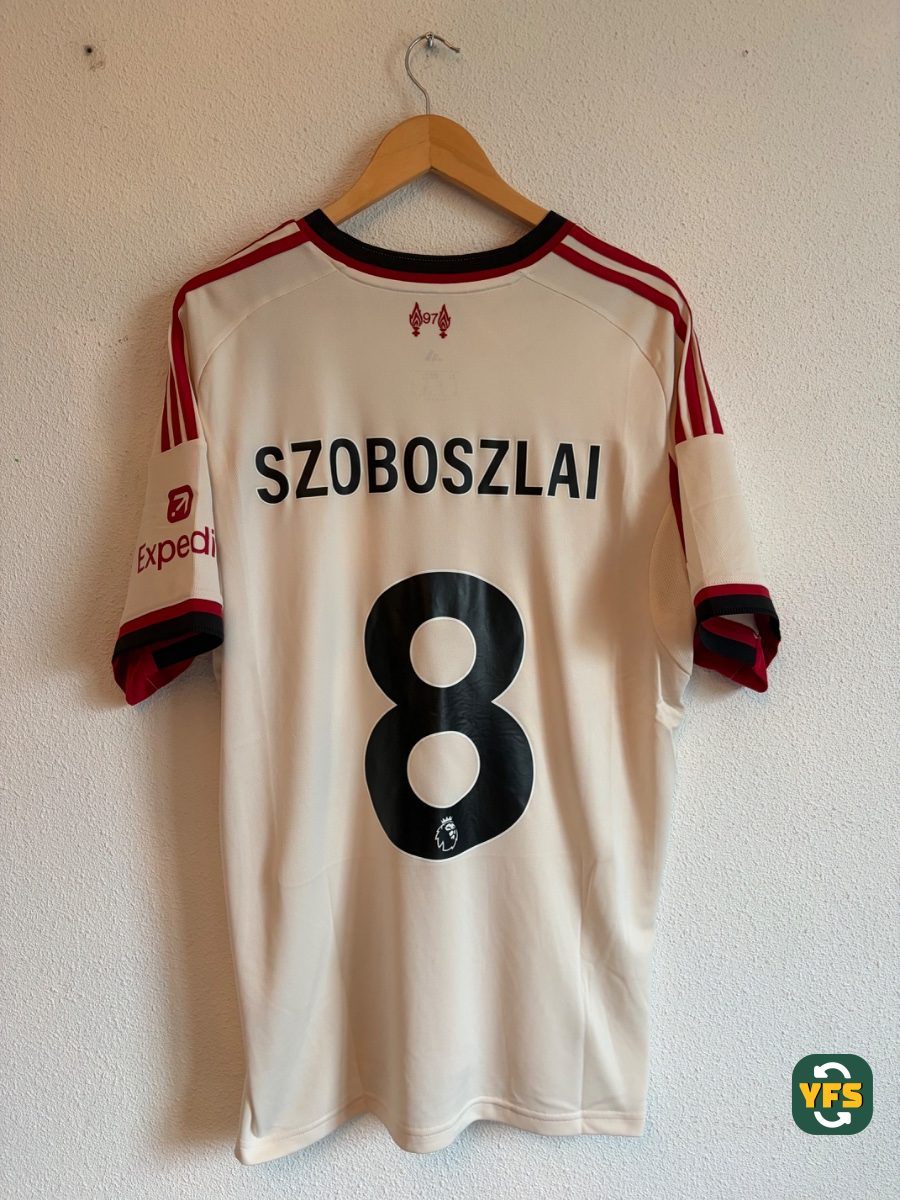 Liverpool 2025-2026 Away Store Version Adidas Szoboszlai - YourFootballShirt - Photo 1