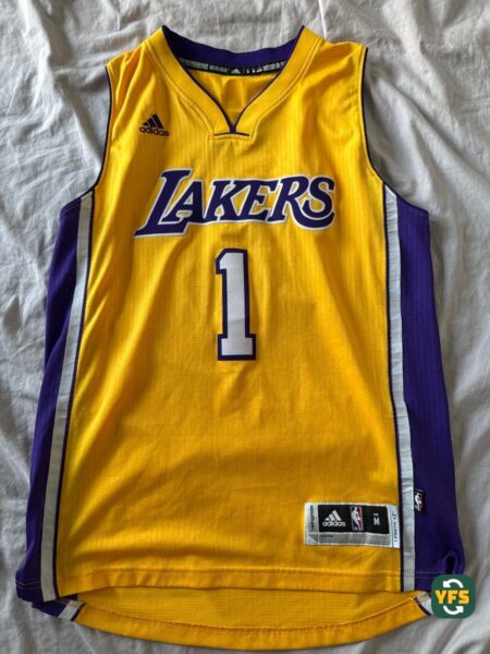 Los Angeles Lakers 2016-2017 Home Russell #1