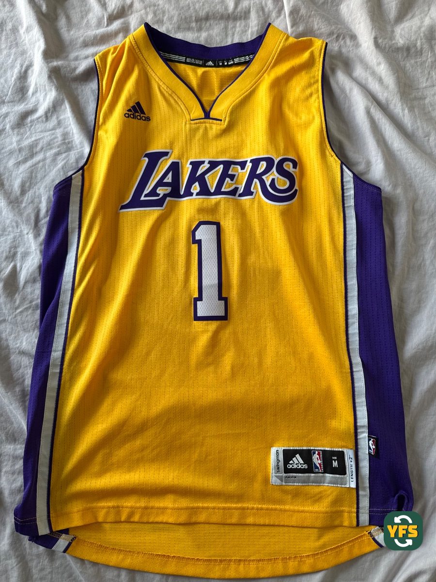 Los Angeles Lakers 2016-2017 Home Store Version Adidas Russell - YourFootballShirt - Photo 1