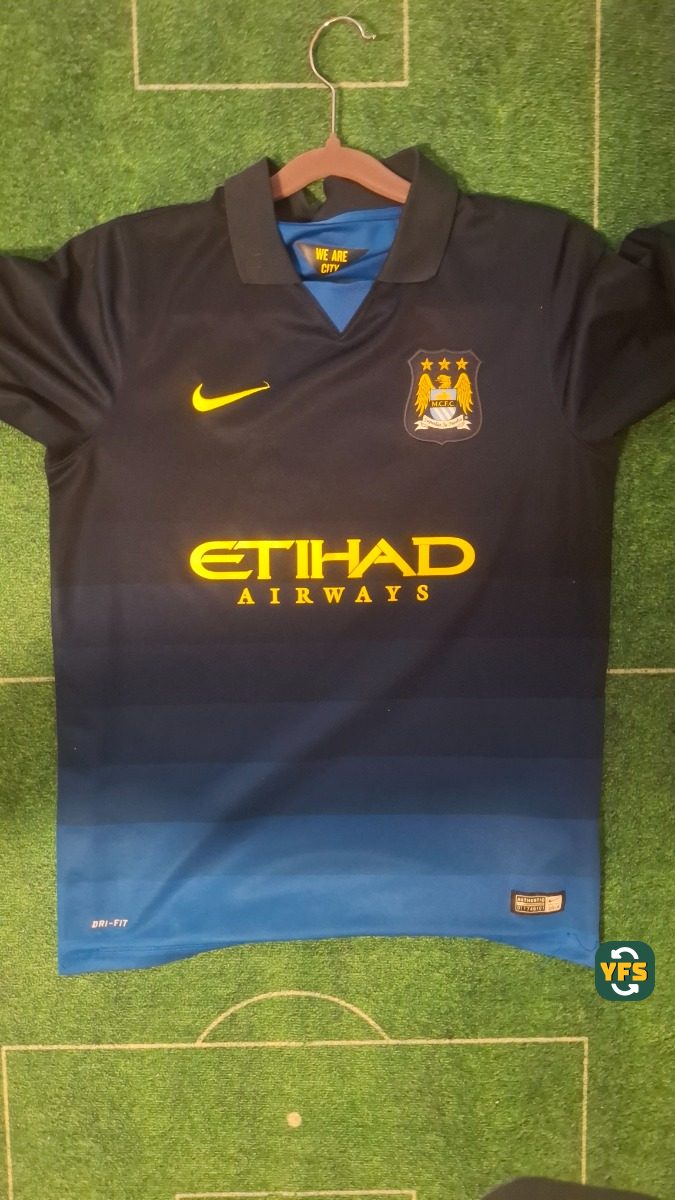 Manchester City 2014-2015 Away Store Version Nike Nasri - YourFootballShirt - Photo 1