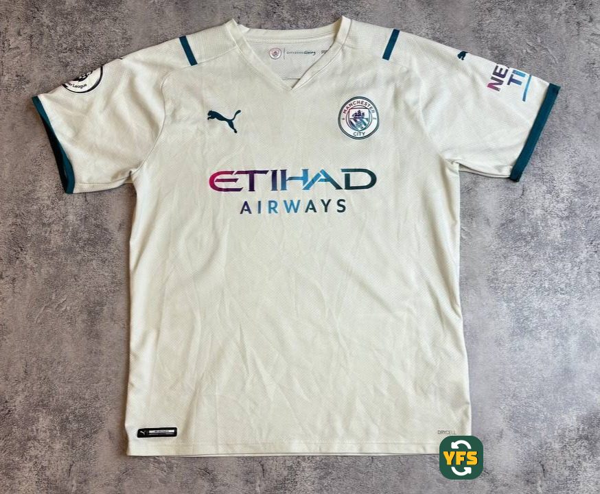 Manchester City 2021-2022 Away Store Version Puma - YourFootballShirt - Photo 1