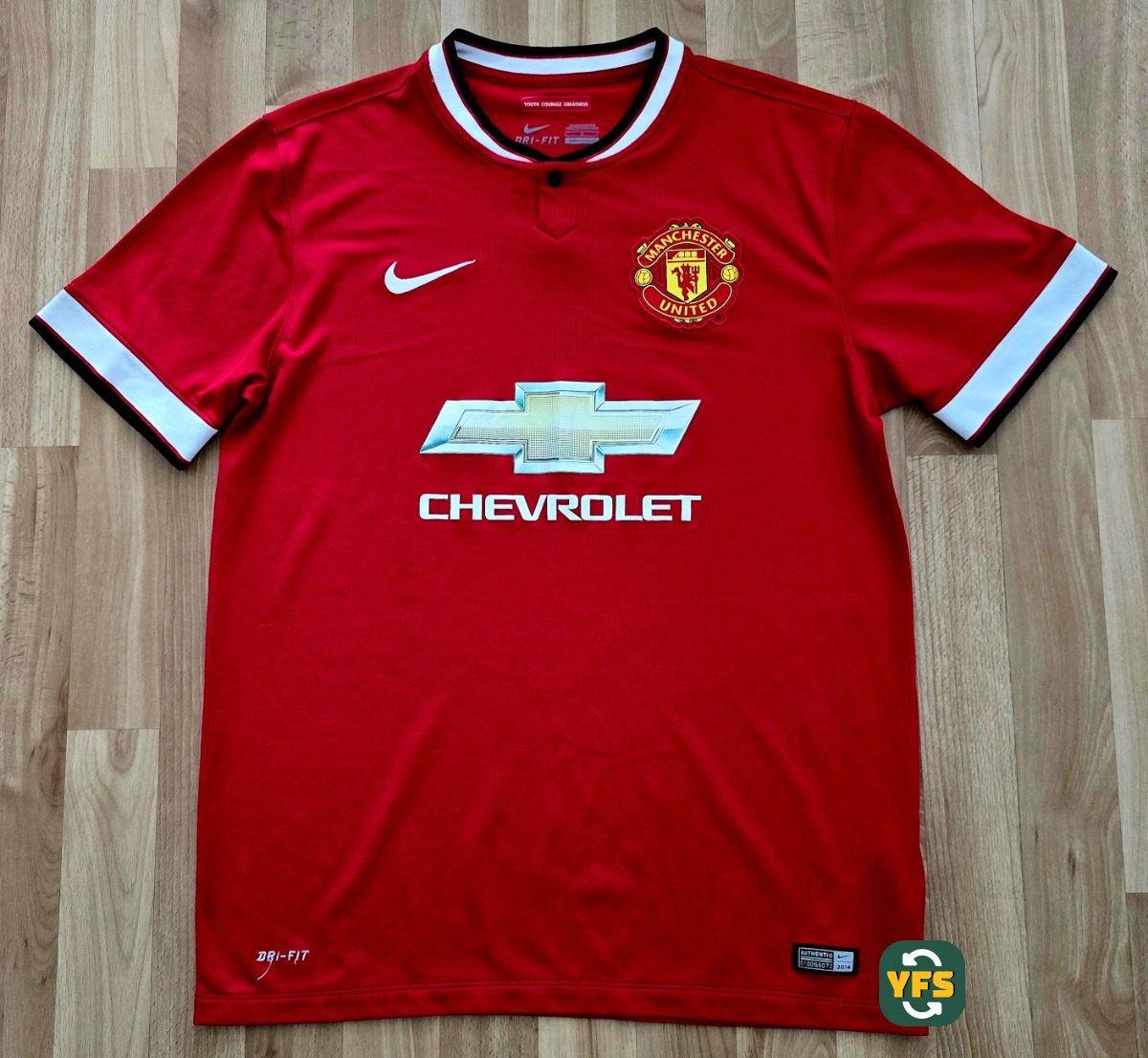 Manchester United 2014-2015 Home Store Version Nike - YourFootballShirt - Photo 1