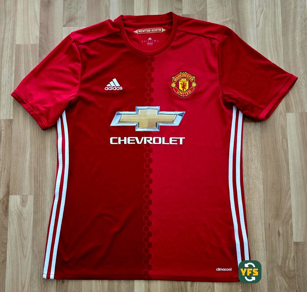 Manchester United 2016-2017 Home Store Version Adidas - YourFootballShirt - Photo 1