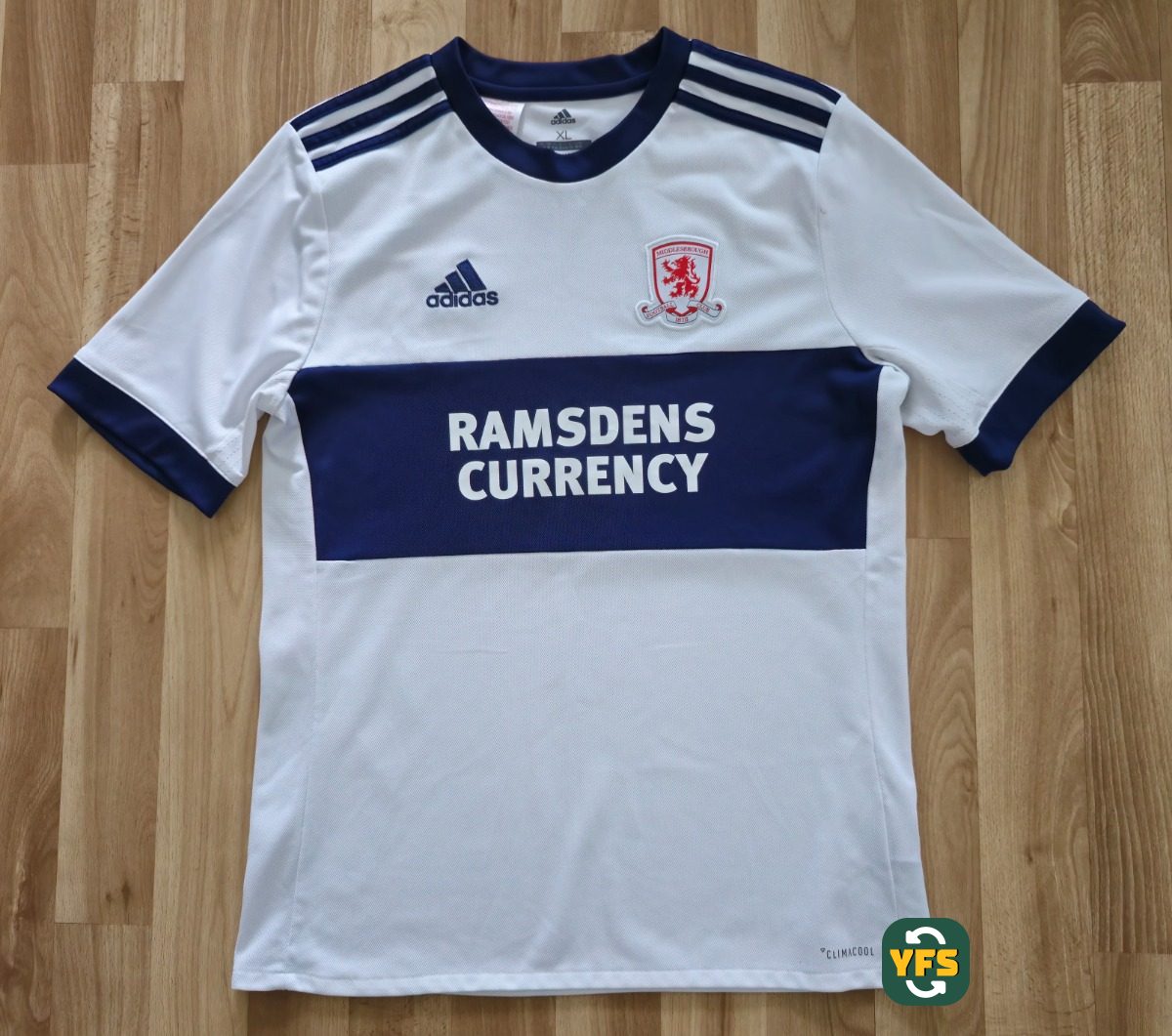 Middlesbrough 2017-2018 Away Store Version Adidas - YourFootballShirt - Photo 1