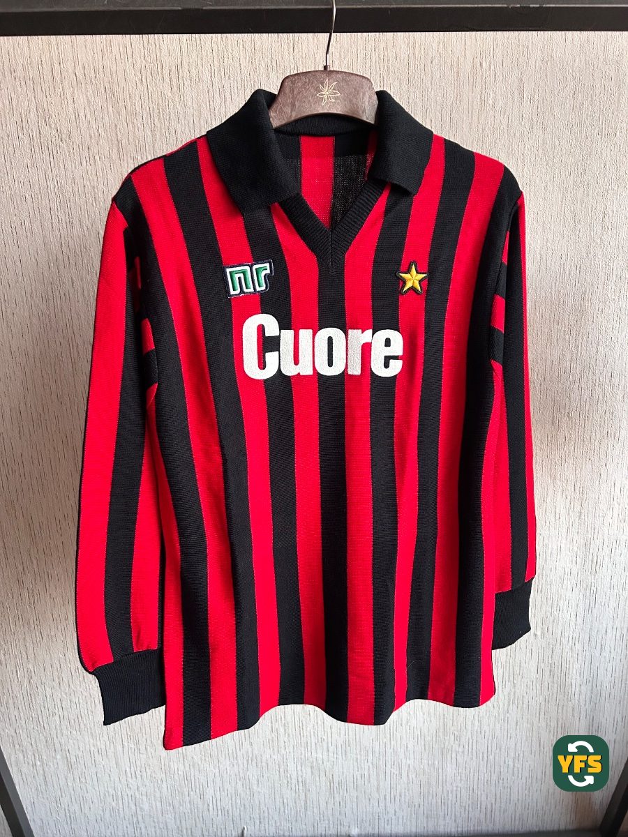 Milan AC 1983-1984 Away Pro Version NR - YourFootballShirt - Photo 1