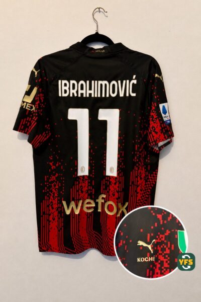 Milan AC 2022-2023 Fourth Zlatan Ibrahimovic #11