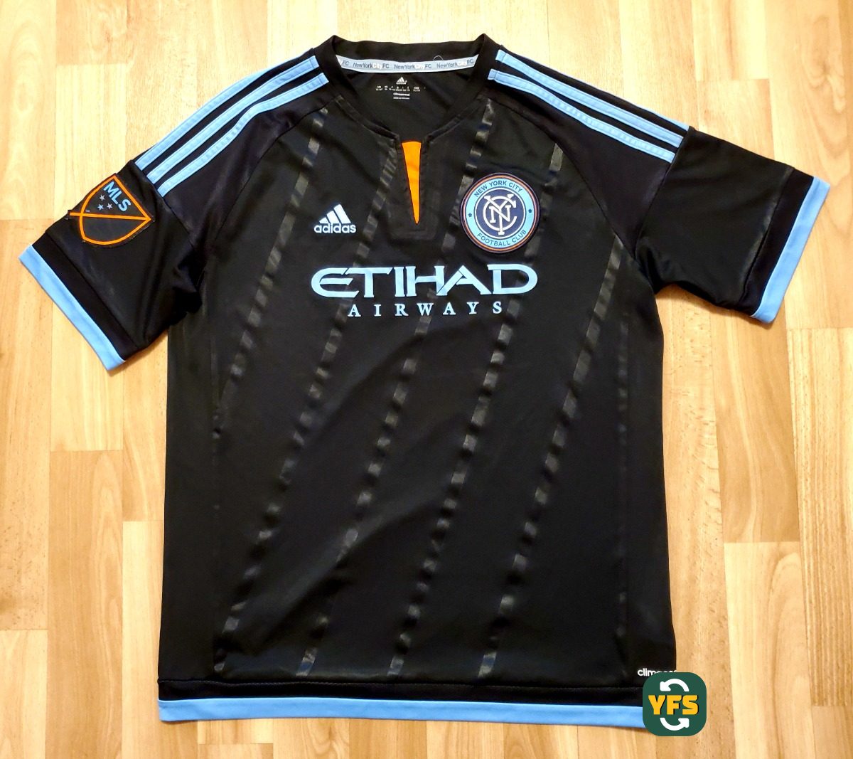 New York City FC 2015-2016 Away Store Version Adidas - YourFootballShirt - Photo 1