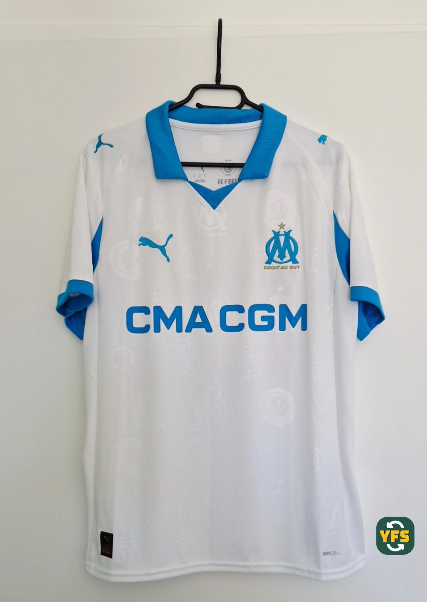 Olympique Marseille 2025-2026 Home Store Version Puma - YourFootballShirt