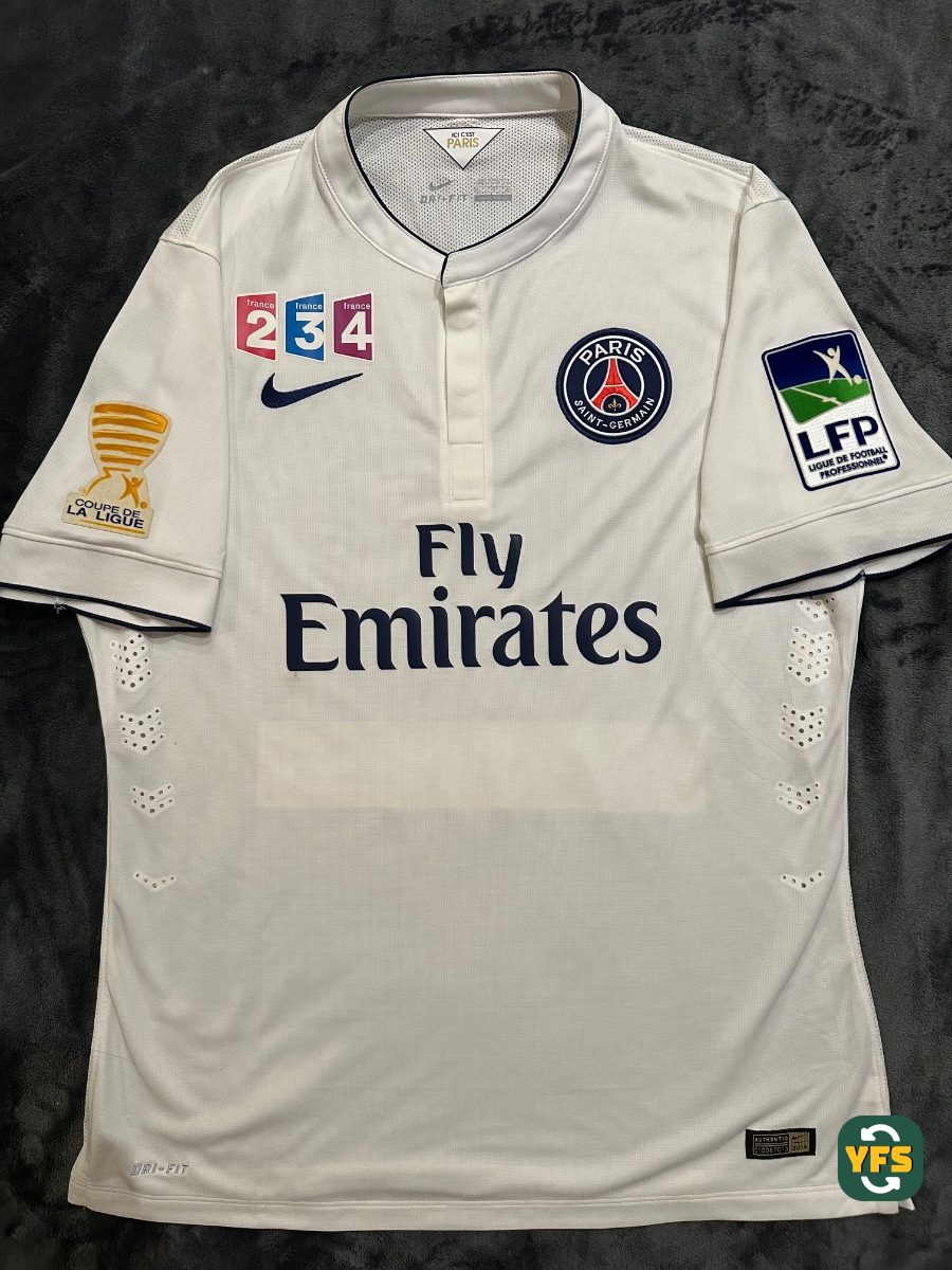 PSG 2014-2015 Away Issued Nike Zlatan Ibrahimović - YourFootballShirt - Photo 1