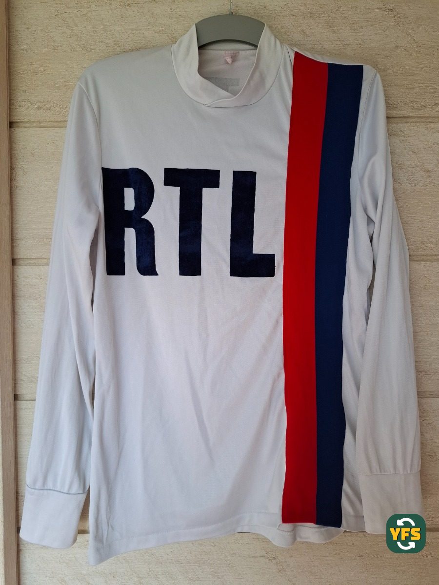 PSG 1978-1979 Away Match Worn Le Coq Sportif - YourFootballShirt - Photo 1
