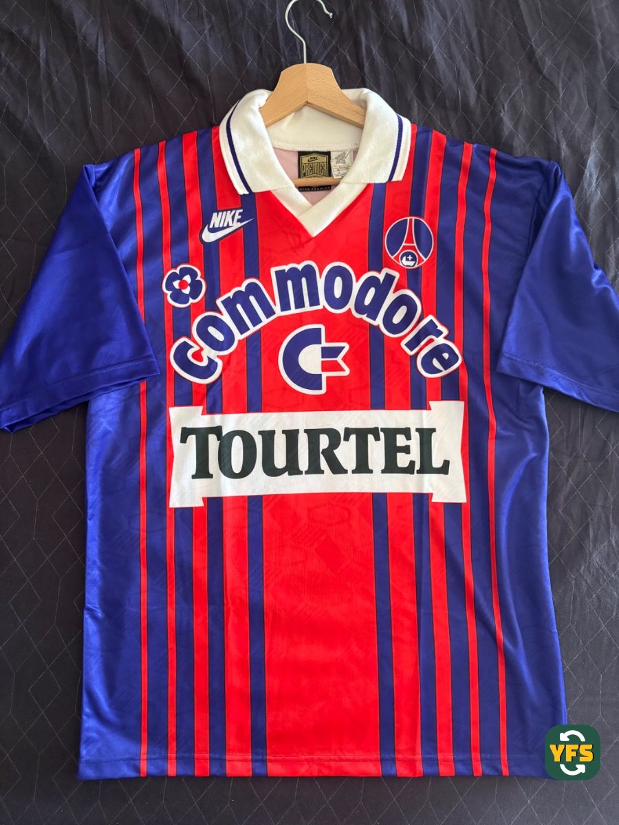 PSG 1993-1994 Home Store Version Nike - YourFootballShirt - Photo 1