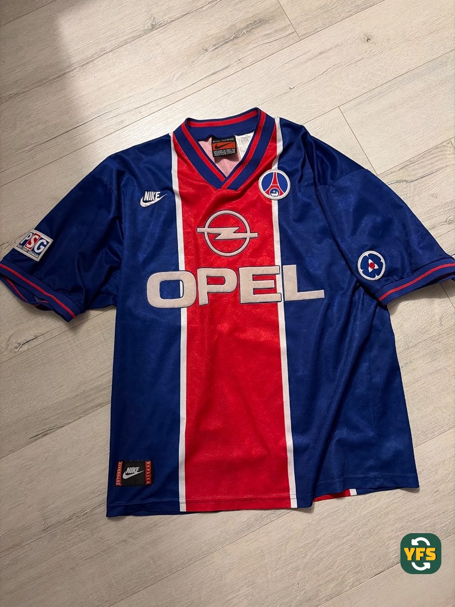 PSG 1995-1996 Home Store Version Nike - YourFootballShirt