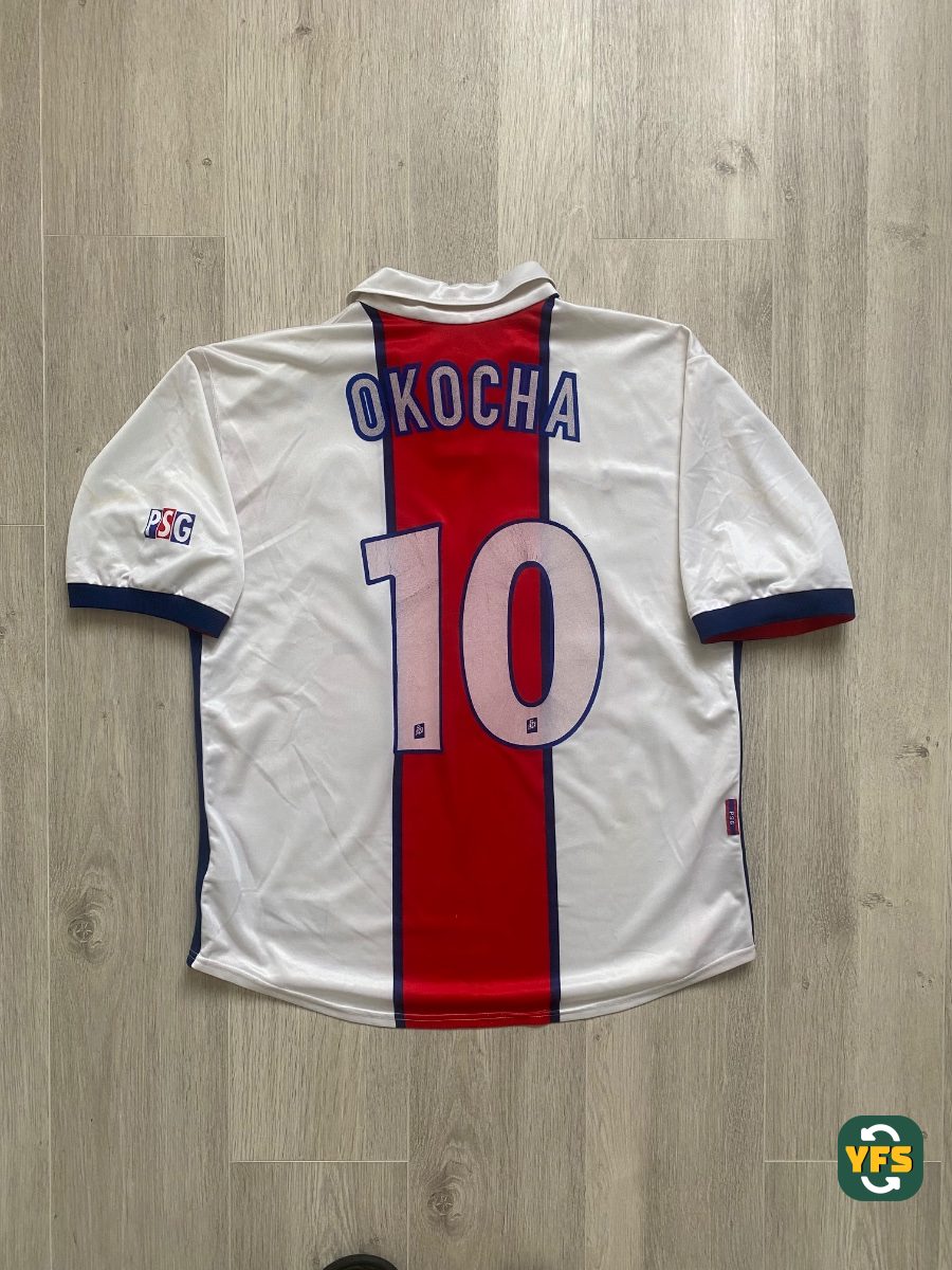 PSG 1998-1999 Away Store Version Nike OKOCHA - YourFootballShirt - Photo 1
