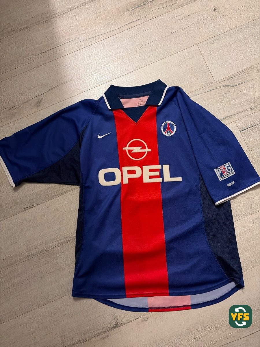 PSG 2000-2001 Home Store Version Nike - YourFootballShirt