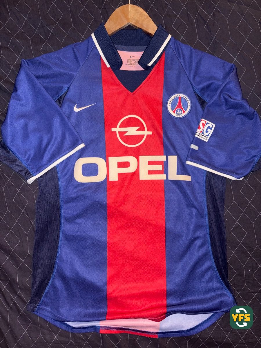 PSG 2000-2001 Home Store Version Nike - YourFootballShirt - Photo 1