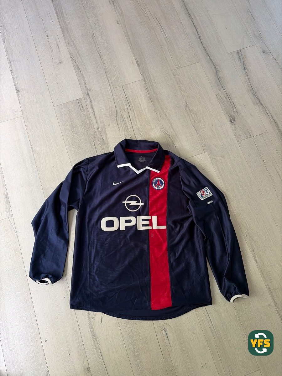 PSG 2001-2002 Home Pro Version Nike OKOCHA - YourFootballShirt - Photo 1