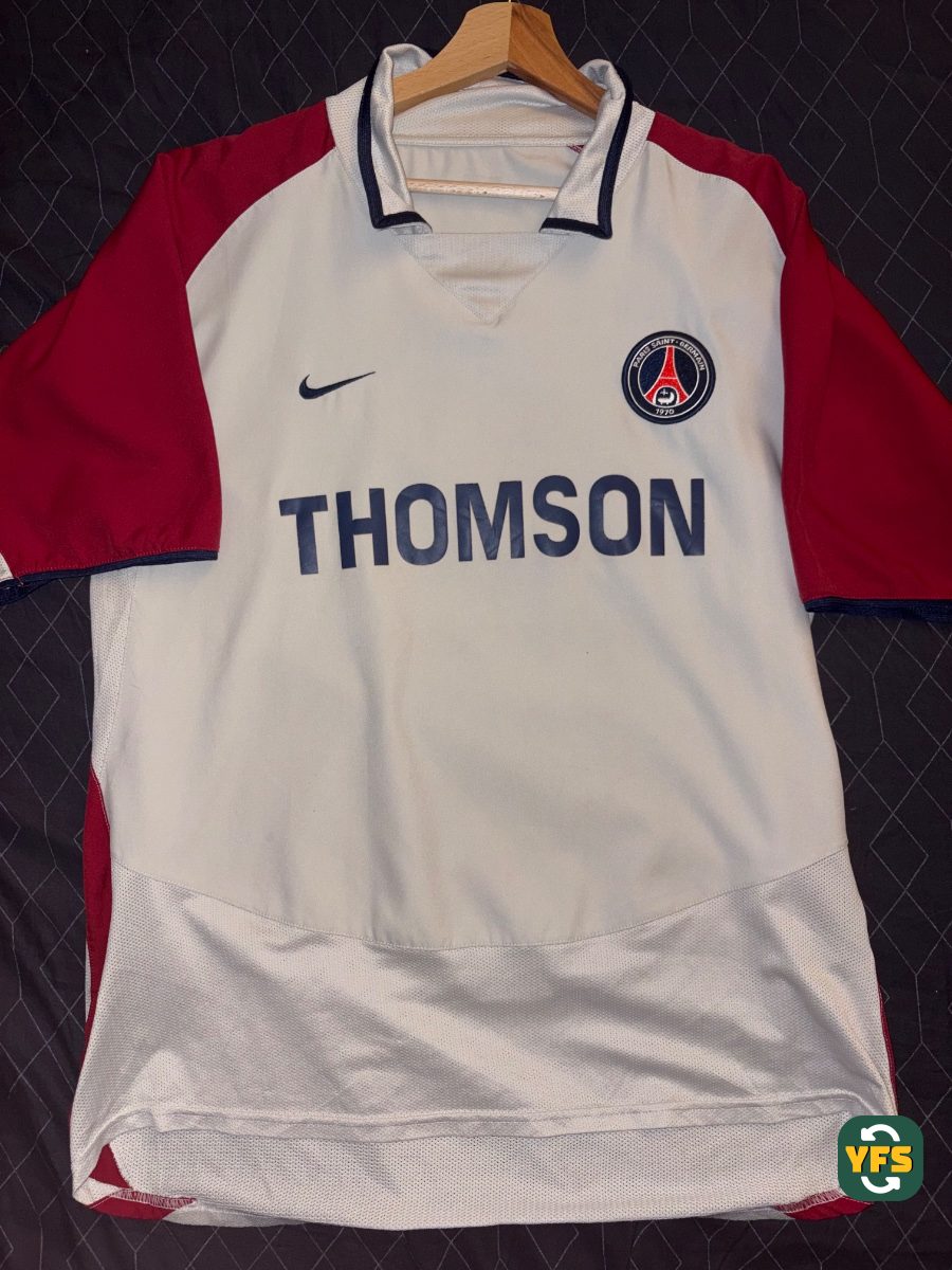 PSG 2003-2004 Away Store Version Nike - YourFootballShirt - Photo 1