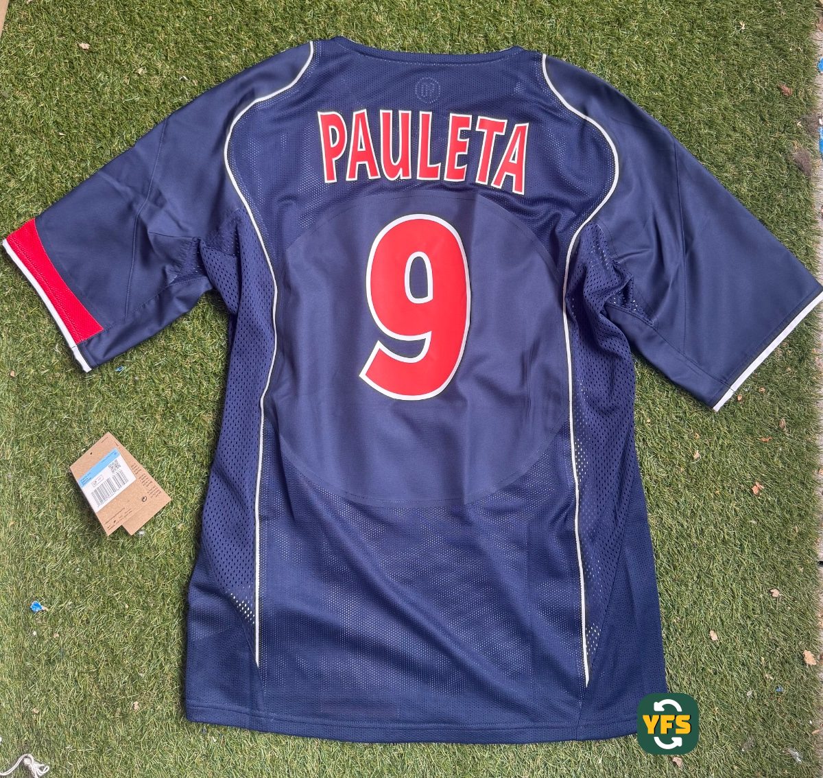 PSG 2004-2005 Home Pro Version Nike PAULETA - YourFootballShirt - Photo 1