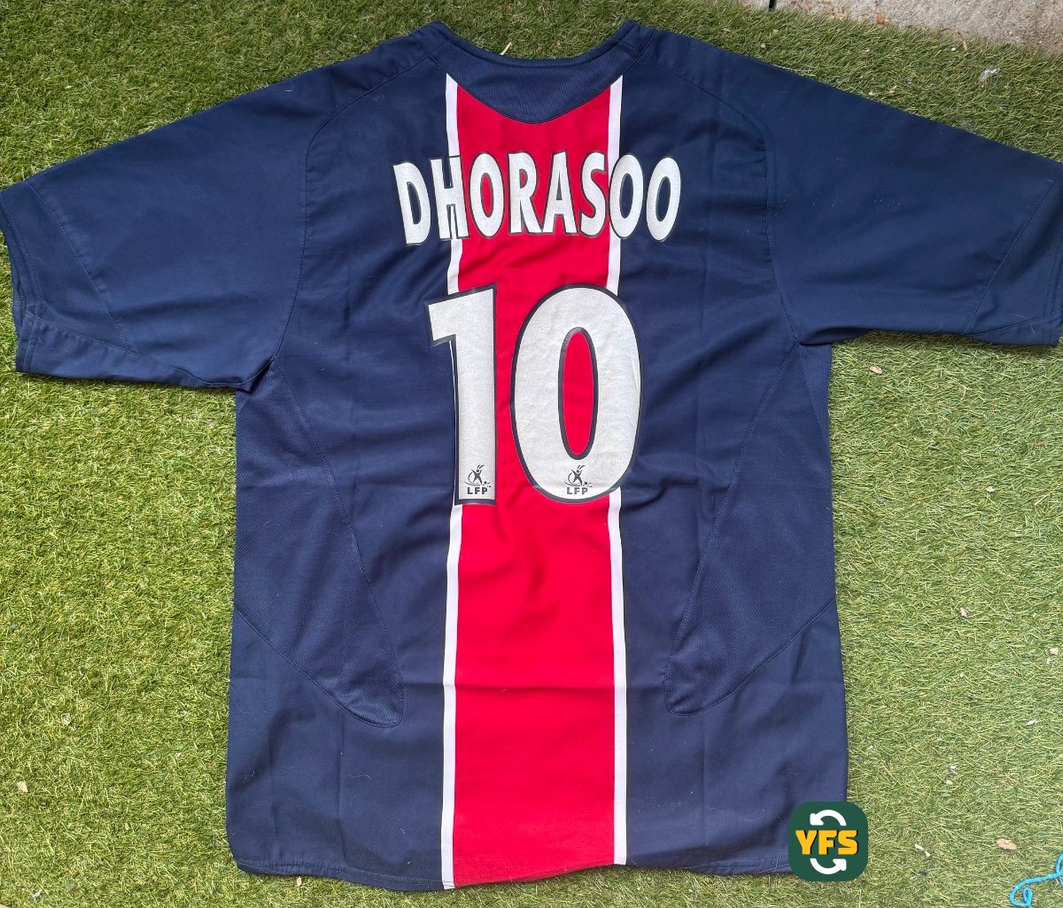 PSG 2005-2006 Home Store Version Nike Dhorasoo - YourFootballShirt - Photo 1