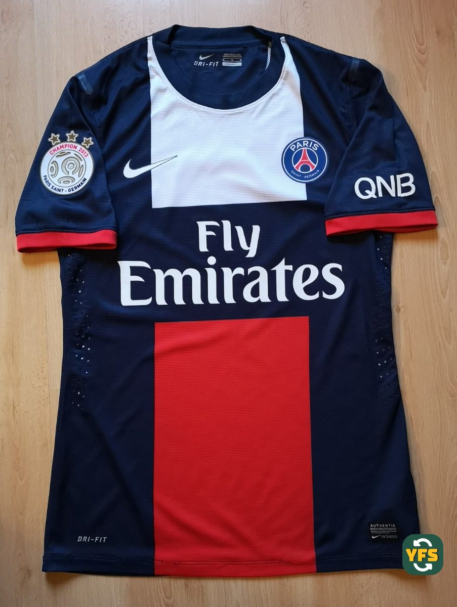 PSG 2013-2014 Home Pro Version Nike Cavani - YourFootballShirt - Photo 1