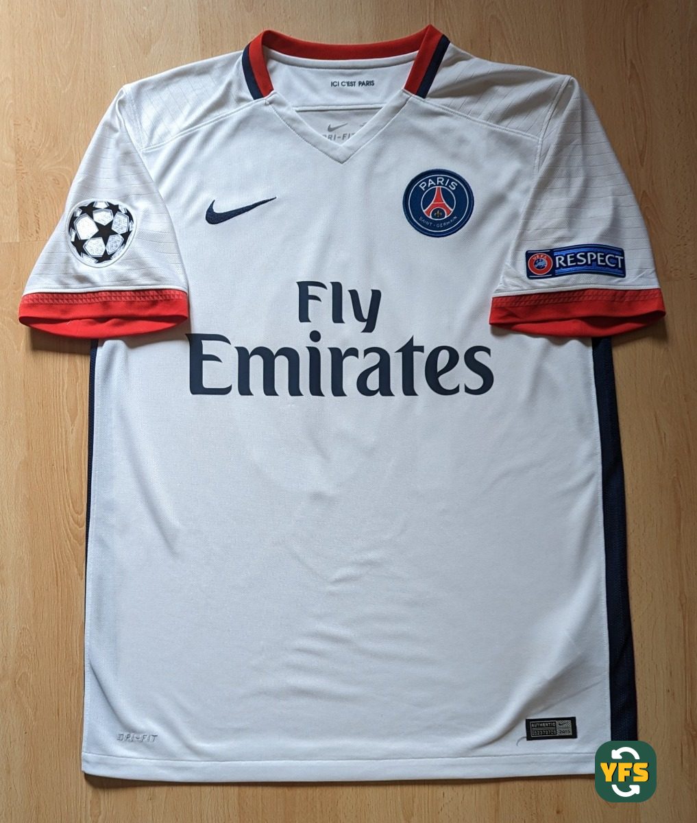 PSG 2015-2016 Away Store Version Nike Ibrahimovic - YourFootballShirt - Photo 1